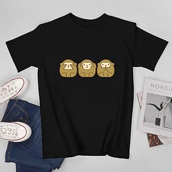 G*D様 WEEKEND SEQUEL Tシャツ 三猿 見ざる聞かざる言わざる G*D様 WEEKEND SEQUEL Tシャツ 三猿 見ざる聞かざる言わざる